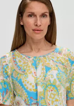 Блуза s.Oliver BLACK LABEL, кремовый