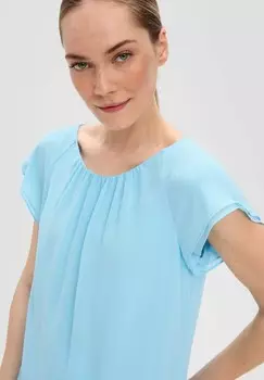 Блуза s.Oliver BLACK LABEL, светло-голубой