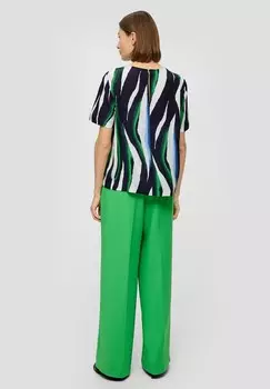 Блуза s.Oliver BLACK LABEL, темно-синий