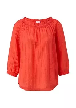 Блуза s.Oliver Blouse, темно-оранжевый