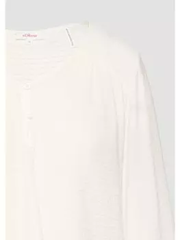 Блуза s.Oliver Bluse langarm, кремовый