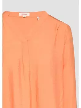 Блуза s.Oliver Bluse langarm, оранжевый