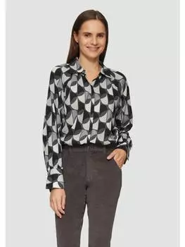 Блуза s.Oliver Bluse langarm, серый