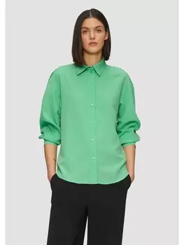 Блуза s.Oliver Bluse langarm, зеленый