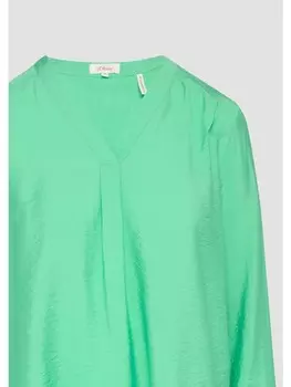 Блуза s.Oliver Bluse langarm, зеленый