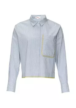 Блуза s.Oliver, цвет marine blue/Smoke blue