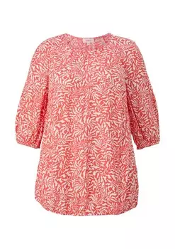 Блуза s.Oliver Red Label Big & Tall Blouse, коралловый