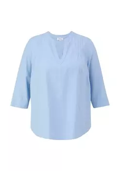 Блуза s.Oliver Red Label Plus Blouse, синий