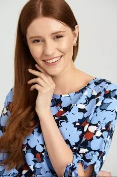 Блуза с рукавами 3/4 Greenpoint, белый