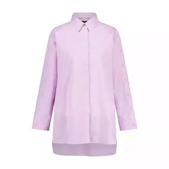 Блуза с рукавами на пуговицах Marc Cain, розовый