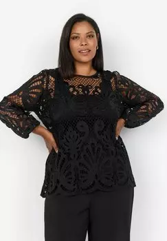 Блуза SAGA Wasabi Concept, черный