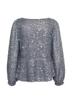 Блуза Saint Tropez, серебристый
