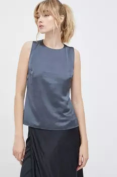 Блуза Samsoe Samsoe, серый