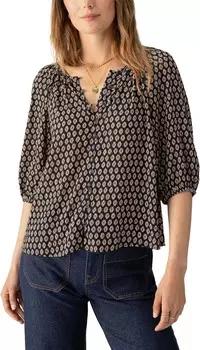 Блуза Sanctuary Blouson Soft Blouse, цвет Windchime