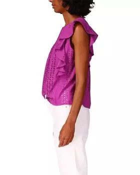 Блуза Sanctuary Breezy Eyelet Shell Blouse, цвет Horizon