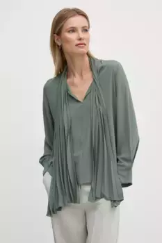 Блуза Sandro Ferrone, зеленый