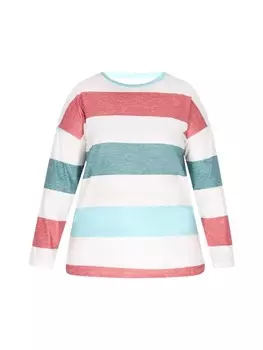 Блуза SANIKA Plus Size Jersey Shirt, зеленый