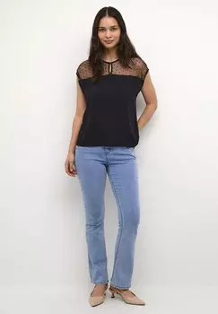 Блуза SANSI Cream, черный