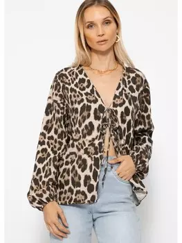 Блуза SASSYCLASSY njacke, бежевый