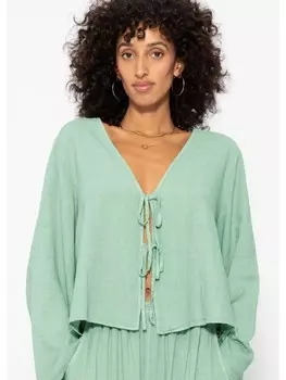 Блуза SASSYCLASSY njacke, светло-зеленый