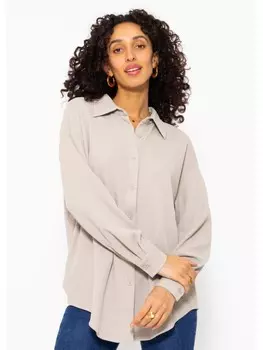 Блуза SASSYCLASSY, серо-коричневый