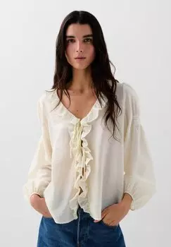 Блуза Scalpers, бежевый