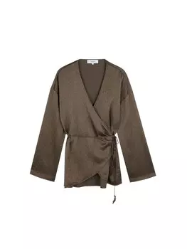 Блуза Scalpers, цвет Green/Khaki