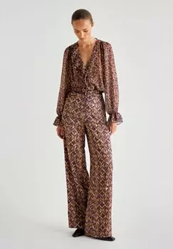 Блуза Scalpers, коричневый