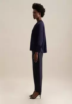 Блуза SCHWARZE ROSE Seidensticker, синий