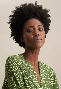 Блуза SCHWARZE ROSE Seidensticker, зеленый