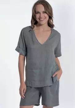 Блуза SCOLLO A V ACANFORA, серый