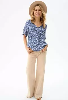 Блуза SCOOP blue shadow, цвет Mottled Blue