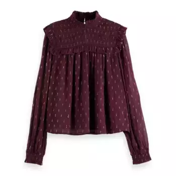 Блуза Scotch & Soda 178207, фиолетовый