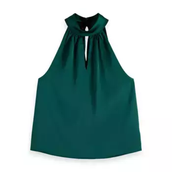 Блуза Scotch & Soda 179156, зеленый