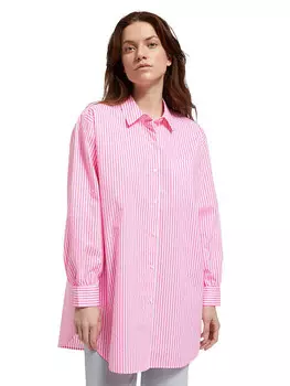 Блуза Scotch & Soda, цвет pink/wei
