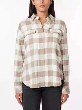 Блуза Scotch & Soda Hemd, цвет Beige/Wei