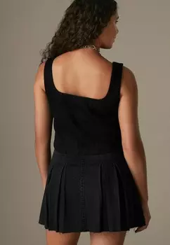 Блуза SEAMED REGULAR FIT Next, черный
