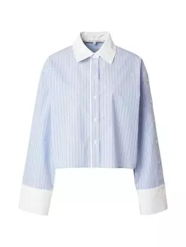 Блуза SECOND FEMALE Alanis, светло-синий