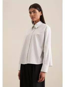 Блуза Seidensticker Hemdbluse Oversized, белый