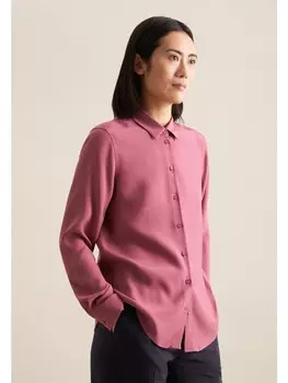 Блуза Seidensticker Hemdbluse Regular, фиолетовый