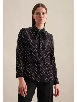 Блуза Seidensticker Regular, черный