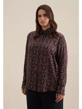 Блуза Seidensticker Regular, черный