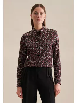 Блуза Seidensticker Regular, черный