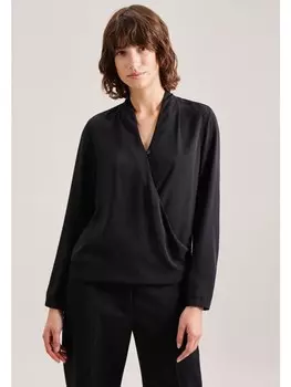Блуза Seidensticker Regular, черный