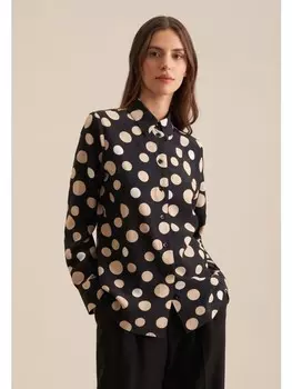 Блуза Seidensticker Regular, черный