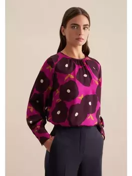 Блуза Seidensticker Regular, фиолетовый