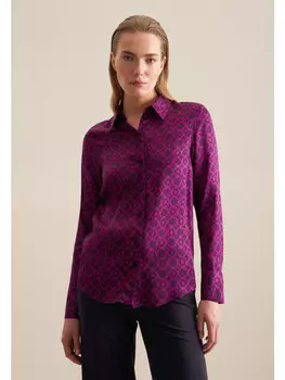 Блуза Seidensticker Regular, фиолетовый