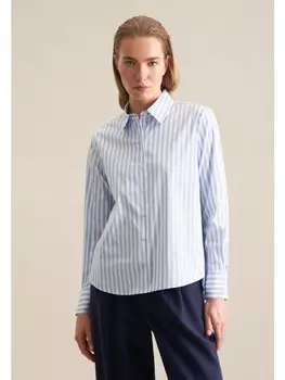 Блуза Seidensticker Regular, голубой