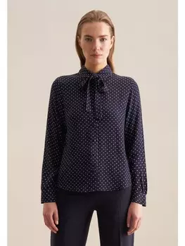 Блуза Seidensticker Regular, темно-синий