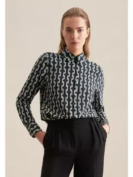 Блуза Seidensticker Regular, зеленый